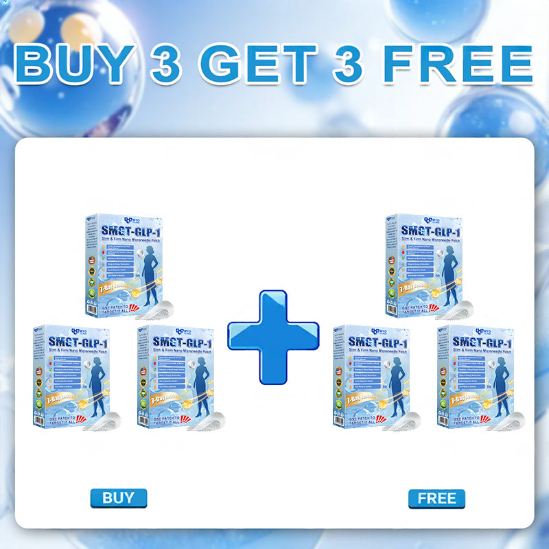 FDA Official Store | Myo Clinic GLP-1 Slim & Firm Nano Microneedle Patch with Collagen, Turmeric & Matrixyl 3000丨Obesity, Cardiovascular Disease, Diabetes, Sleep Apnea, Joint Problems and More