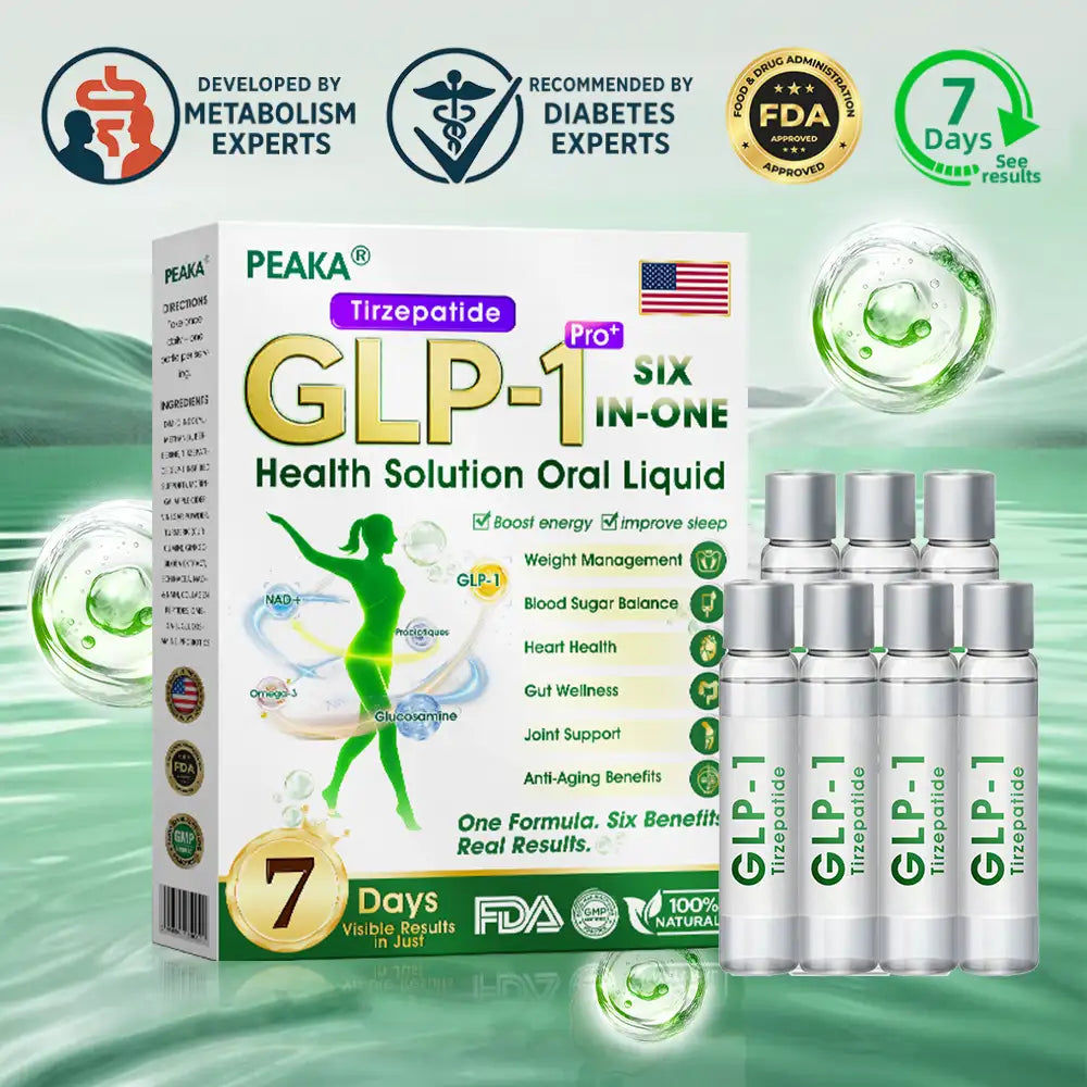 𝐏𝐄𝐀𝐊𝐀®  𝐺𝐿𝑃-𝟏 𝑺𝒊𝒙-𝒊𝒏-𝑶𝒏𝒆 𝑯𝒆𝒂𝒍𝒕𝒉 𝑺𝒐𝒍𝒖𝒕𝒊𝒐𝒏 𝑶𝒓𝒂𝒍 𝑳𝒊𝒒𝒖𝒊𝒅  (𝐉𝐮𝐬𝐭 𝐨𝐧𝐜𝐞 𝐚 𝐝𝐚𝐲, 𝐯𝐢𝐬𝐢𝐛𝐥𝐞 𝐜𝐡𝐚𝐧𝐠𝐞𝐬 𝐢𝐧 𝟕 𝐝𝐚𝐲𝐬） ✅ 𝐅𝐨𝐫 𝐨𝐛𝐞𝐬𝐢𝐭𝐲, 𝐜𝐚𝐫𝐝𝐢𝐨𝐯𝐚𝐬𝐜𝐮𝐥𝐚𝐫 𝐡𝐞𝐚𝐥𝐭𝐡, 𝐝𝐢𝐚𝐛𝐞𝐭𝐞𝐬, 𝐬𝐥𝐞𝐞𝐩 𝐚𝐩𝐧𝐞𝐚, 𝐆𝐮𝐭 𝐇𝐞𝐚𝐥𝐭𝐡, 𝐣𝐨𝐢𝐧𝐭 𝐢𝐬𝐬𝐮𝐞𝐬, 𝐚𝐧𝐝 𝐦𝐨𝐫𝐞