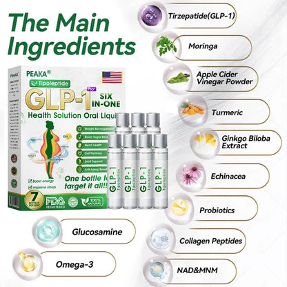 FDA | Official US 🇺🇸 Store — 𝐏𝐄𝐀𝐊𝐀® 𝐆𝐋𝐏-𝟏 𝐓𝐢𝐫𝐳𝐞𝐩𝐚𝐭𝐢𝐝𝐞 𝐒𝐢𝐱-𝐢𝐧-𝐎𝐧𝐞 𝗦𝗹𝗶𝗺 & 𝑯𝒆𝒂𝒍𝒕𝒉 𝑶𝒓𝒂𝒍 𝑺𝒐𝒍𝒖𝒕𝒊𝒐𝒏, GIP and GLP-1 Dual-Action Weight Loss Solution, One Bottle Daily, Results in 7 Days🛒