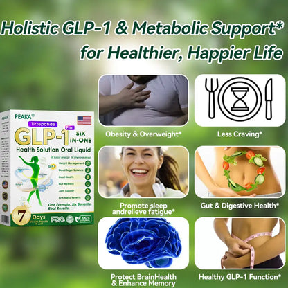 𝐏𝐄𝐀𝐊𝐀®  𝐺𝐿𝑃-𝟏 𝑺𝒊𝒙-𝒊𝒏-𝑶𝒏𝒆 𝑯𝒆𝒂𝒍𝒕𝒉 𝑺𝒐𝒍𝒖𝒕𝒊𝒐𝒏 𝑶𝒓𝒂𝒍 𝑳𝒊𝒒𝒖𝒊𝒅  (𝐉𝐮𝐬𝐭 𝐨𝐧𝐜𝐞 𝐚 𝐝𝐚𝐲, 𝐯𝐢𝐬𝐢𝐛𝐥𝐞 𝐜𝐡𝐚𝐧𝐠𝐞𝐬 𝐢𝐧 𝟕 𝐝𝐚𝐲𝐬） ✅ 𝐅𝐨𝐫 𝐨𝐛𝐞𝐬𝐢𝐭𝐲, 𝐜𝐚𝐫𝐝𝐢𝐨𝐯𝐚𝐬𝐜𝐮𝐥𝐚𝐫 𝐡𝐞𝐚𝐥𝐭𝐡, 𝐝𝐢𝐚𝐛𝐞𝐭𝐞𝐬, 𝐬𝐥𝐞𝐞𝐩 𝐚𝐩𝐧𝐞𝐚, 𝐆𝐮𝐭 𝐇𝐞𝐚𝐥𝐭𝐡, 𝐣𝐨𝐢𝐧𝐭 𝐢𝐬𝐬𝐮𝐞𝐬, 𝐚𝐧𝐝 𝐦𝐨𝐫𝐞