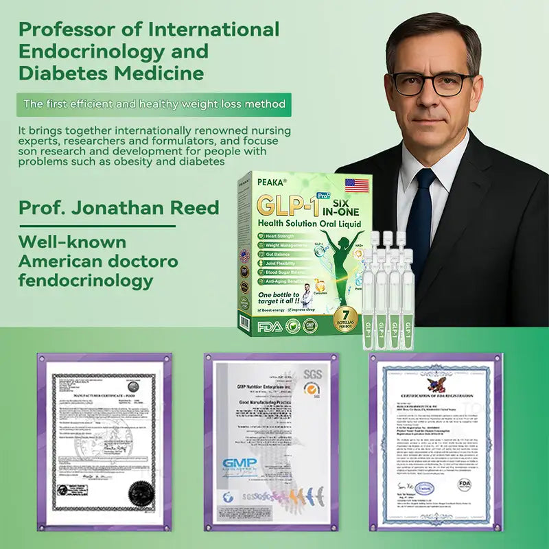 PEAKA®  𝐺𝐿𝑃-𝟏 𝑺𝒊𝒙-𝒊𝒏-𝑶𝒏𝒆 𝑯𝒆𝒂𝒍𝒕𝒉 𝑺𝒐𝒍𝒖𝒕𝒊𝒐𝒏 𝑶𝒓𝒂𝒍 𝑳𝒊𝒒𝒖𝒊𝒅  (𝐉𝐮𝐬𝐭 𝐨𝐧𝐜𝐞 𝐚 𝐝𝐚𝐲, 𝐯𝐢𝐬𝐢𝐛𝐥𝐞 𝐜𝐡𝐚𝐧𝐠𝐞𝐬 𝐢𝐧 𝟕 𝐝𝐚𝐲𝐬） ✅ 𝐅𝐨𝐫 𝐨𝐛𝐞𝐬𝐢𝐭𝐲, 𝐜𝐚𝐫𝐝𝐢𝐨𝐯𝐚𝐬𝐜𝐮𝐥𝐚𝐫 𝐡𝐞𝐚𝐥𝐭𝐡, 𝐝𝐢𝐚𝐛𝐞𝐭𝐞𝐬, 𝐬𝐥𝐞𝐞𝐩 𝐚𝐩𝐧𝐞𝐚, 𝐆𝐮𝐭 𝐇𝐞𝐚𝐥𝐭𝐡, 𝐣𝐨𝐢𝐧𝐭 𝐢𝐬𝐬𝐮𝐞𝐬, 𝐚𝐧𝐝 𝐦𝐨𝐫𝐞💯