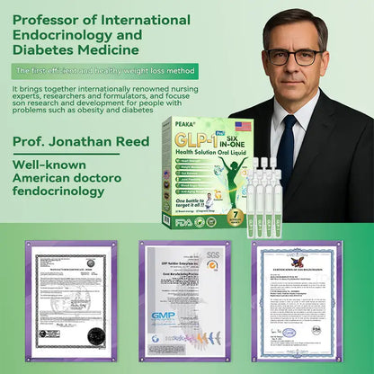 PEAKA®  𝐺𝐿𝑃-𝟏 𝑺𝒊𝒙-𝒊𝒏-𝑶𝒏𝒆 𝑯𝒆𝒂𝒍𝒕𝒉 𝑺𝒐𝒍𝒖𝒕𝒊𝒐𝒏 𝑶𝒓𝒂𝒍 𝑳𝒊𝒒𝒖𝒊𝒅  (𝐉𝐮𝐬𝐭 𝐨𝐧𝐜𝐞 𝐚 𝐝𝐚𝐲, 𝐯𝐢𝐬𝐢𝐛𝐥𝐞 𝐜𝐡𝐚𝐧𝐠𝐞𝐬 𝐢𝐧 𝟕 𝐝𝐚𝐲𝐬） ✅ 𝐅𝐨𝐫 𝐨𝐛𝐞𝐬𝐢𝐭𝐲, 𝐜𝐚𝐫𝐝𝐢𝐨𝐯𝐚𝐬𝐜𝐮𝐥𝐚𝐫 𝐡𝐞𝐚𝐥𝐭𝐡, 𝐝𝐢𝐚𝐛𝐞𝐭𝐞𝐬, 𝐬𝐥𝐞𝐞𝐩 𝐚𝐩𝐧𝐞𝐚, 𝐆𝐮𝐭 𝐇𝐞𝐚𝐥𝐭𝐡, 𝐣𝐨𝐢𝐧𝐭 𝐢𝐬𝐬𝐮𝐞𝐬, 𝐚𝐧𝐝 𝐦𝐨𝐫𝐞💯