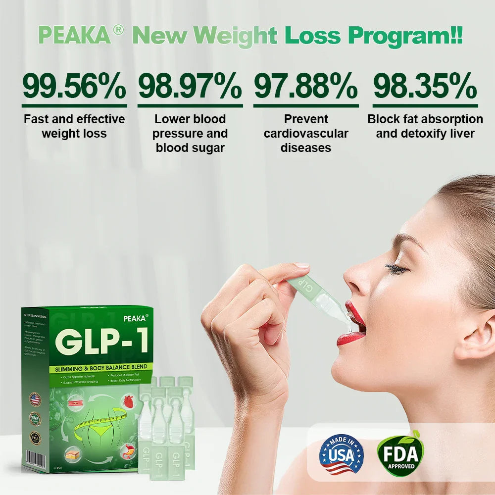 𝐎𝐟𝐟𝐢𝐜𝐢𝐚𝐥 𝐒𝐭𝐨𝐫𝐞 - 𝐏𝐄𝐀𝐊𝐀® 𝐆𝐋𝐏-𝟏 𝐖𝐞𝐢𝐠𝐡𝐭 𝐋𝐨𝐬𝐬 𝐎𝐫𝐚𝐥 𝐒𝐨𝐥𝐮𝐭𝐢𝐨𝐧 - 👨‍⚕️ 𝐎𝐛𝐞𝐬𝐢𝐭𝐲,𝐂𝐚𝐫𝐝𝐢𝐨𝐯𝐚𝐬𝐜𝐮𝐥𝐚𝐫 𝐃𝐢𝐬𝐞𝐚𝐬, 𝐃𝐢𝐚𝐛𝐞𝐭𝐞𝐬, 𝐒𝐥𝐞𝐞𝐩 𝐀𝐩𝐧𝐞𝐚, 𝐉𝐨𝐢𝐧𝐭 𝐏𝐫𝐨𝐛𝐥𝐞𝐦𝐬 𝐚𝐧𝐝 𝐌𝐨𝐫𝐞