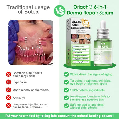 𝐎𝐫𝐢𝐚𝐜𝐡® 𝐀𝟏𝟎+ 𝟔-𝐢𝐧-𝟏 𝐃𝐞𝐫𝐦𝐚𝐑𝐞𝐩𝐚𝐢𝐫 𝐒𝐞𝐫𝐮𝐦 𝐅𝐃𝐀 𝐂𝐞𝐫𝐭𝐢𝐟𝐢𝐞𝐝 – 𝐅𝐢𝐫𝐦𝐬 𝐥𝐨𝐨𝐬𝐞 𝐬𝐤𝐢𝐧, 𝐟𝐚𝐝𝐞𝐬 𝐛𝐫𝐮𝐢𝐬𝐢𝐧𝐠 𝐚𝐧𝐝 𝐬𝐞𝐧𝐢𝐥𝐞 𝐩𝐮𝐫𝐩𝐮𝐫𝐚, 𝐚𝐧𝐝 𝐢𝐦𝐩𝐫𝐨𝐯𝐞𝐬 𝐤𝐞𝐫𝐚𝐭𝐢𝐧 𝐛𝐮𝐢𝐥𝐝𝐮𝐩, 𝐬𝐞𝐛𝐨𝐫𝐫𝐡𝐞𝐢𝐜 𝐝𝐞𝐫𝐦𝐚𝐭𝐢𝐭𝐢𝐬, 𝐚𝐧𝐝 𝐟𝐨𝐥𝐥𝐢𝐜𝐮𝐥𝐚𝐫 𝐤𝐞𝐫𝐚𝐭𝐨𝐬𝐢𝐬.