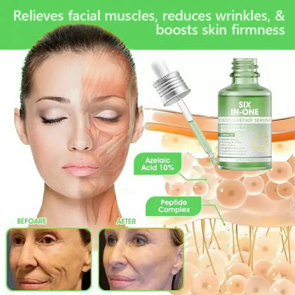 𝐎𝐫𝐢𝐚𝐜𝐡® 𝐀𝟏𝟎+ 𝟔-𝐢𝐧-𝟏 𝐃𝐞𝐫𝐦𝐚𝐑𝐞𝐩𝐚𝐢𝐫 𝐒𝐞𝐫𝐮𝐦 𝐅𝐃𝐀 𝐂𝐞𝐫𝐭𝐢𝐟𝐢𝐞𝐝 – 𝐅𝐢𝐫𝐦𝐬 𝐥𝐨𝐨𝐬𝐞 𝐬𝐤𝐢𝐧, 𝐟𝐚𝐝𝐞𝐬 𝐛𝐫𝐮𝐢𝐬𝐢𝐧𝐠 𝐚𝐧𝐝 𝐬𝐞𝐧𝐢𝐥𝐞 𝐩𝐮𝐫𝐩𝐮𝐫𝐚, 𝐚𝐧𝐝 𝐢𝐦𝐩𝐫𝐨𝐯𝐞𝐬 𝐤𝐞𝐫𝐚𝐭𝐢𝐧 𝐛𝐮𝐢𝐥𝐝𝐮𝐩, 𝐬𝐞𝐛𝐨𝐫𝐫𝐡𝐞𝐢𝐜 𝐝𝐞𝐫𝐦𝐚𝐭𝐢𝐭𝐢𝐬, 𝐚𝐧𝐝 𝐟𝐨𝐥𝐥𝐢𝐜𝐮𝐥𝐚𝐫 𝐤𝐞𝐫𝐚𝐭𝐨𝐬𝐢𝐬.